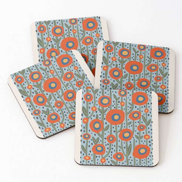 Item preview, Flower Market Amsterdam 1, Colorful Retro Floral Print designed and sold by enricadenicola.