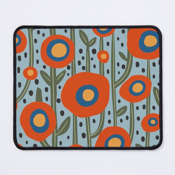 Item preview, Flower Market Amsterdam 1, Colorful Retro Floral Print designed and sold by enricadenicola.