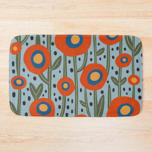 Item preview, Flower Market Amsterdam 1, Colorful Retro Floral Print designed and sold by enricadenicola.