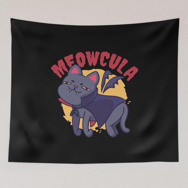 Item preview, Halloween cat, vampire cat designed and sold by DerSenat.