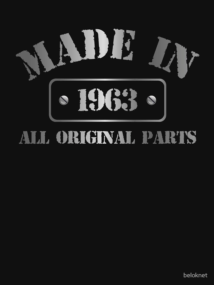 Made in 1963 by beloknet