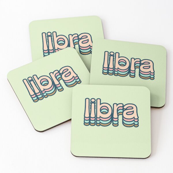Item preview, Libra typography designed and sold by WitchInTheWack.