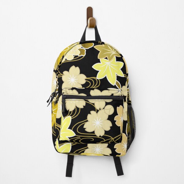 Item preview, Japanese Pattern WAGARA of Maple leaves, Cherry Blossom, Chrysanthemum and stream designed and sold by monodesigns.