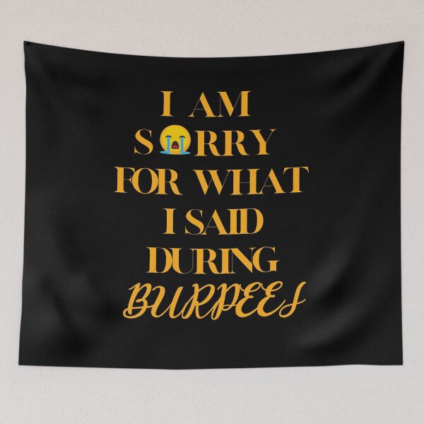 Item preview, Sorry Said Burpees designed and sold by animalstore11.