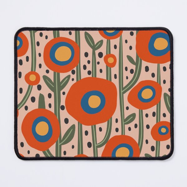 Item preview, Flower Market Amsterdam 2, Colorful Retro Floral Print designed and sold by enricadenicola.