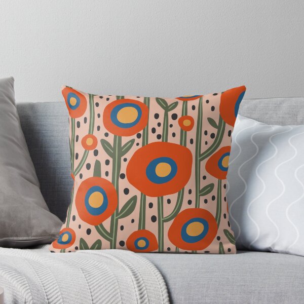 Item preview, Flower Market Amsterdam 2, Colorful Retro Floral Print designed and sold by enricadenicola.