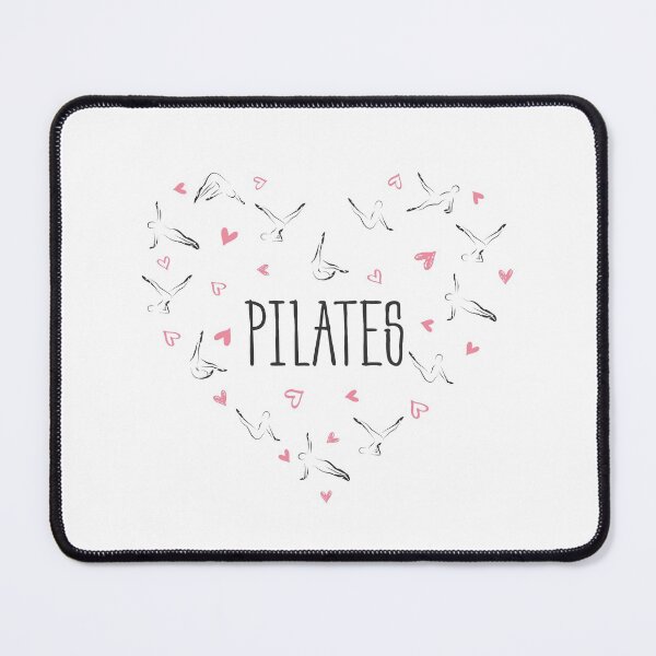 Item preview, Pilates poses in shape of a heart designed and sold by sashica.