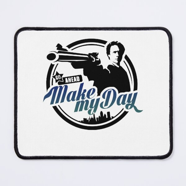 Item preview, Make my day sticker designed and sold by StarksMaryMary.