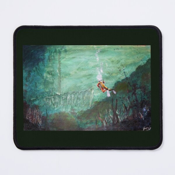 Item preview, Solitary Scuba Diver designed and sold by FictiveArt.