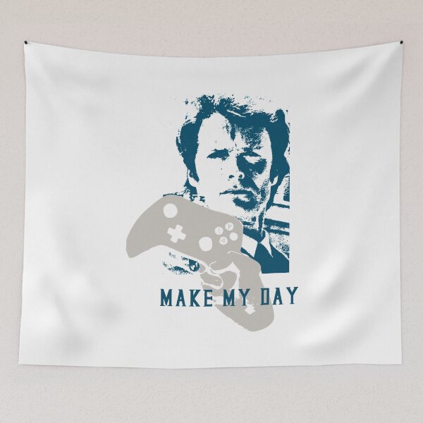 Artikelvorschau, Dirty Harry Gamer Art entworfen und verkauft von StarksMaryMary.