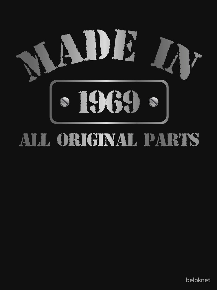 Made in 1969 by beloknet