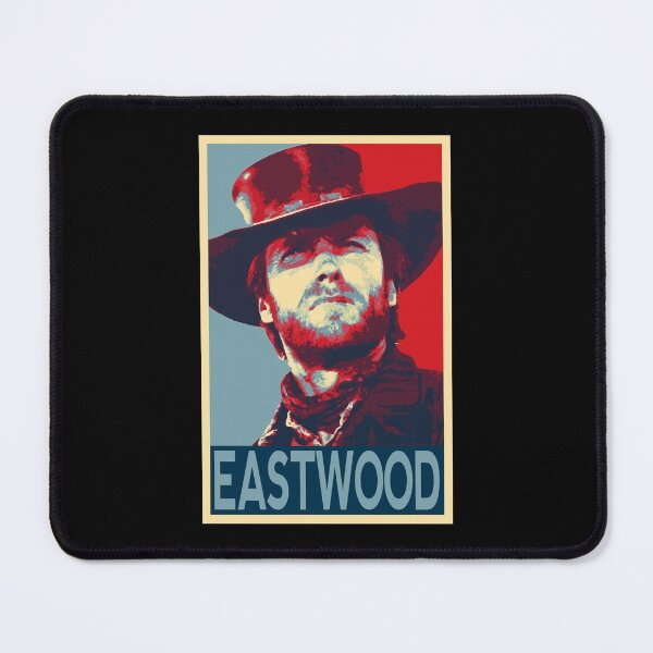 Item preview, eastwood blue and red poster designed and sold by StarksMaryMary.