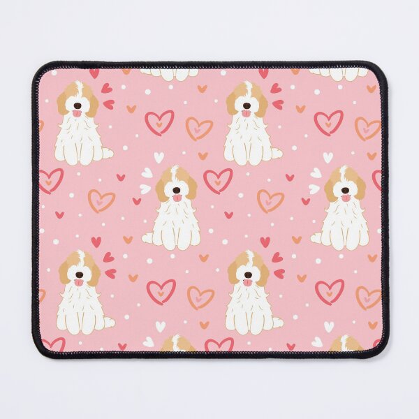 Item preview, LOVE Blenheim Apricot Gold Cockapoo Cavapoo Cavoodle designed and sold by Lulupainting.