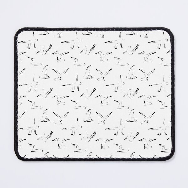 Item preview, Pilates poses pattern 4 designed and sold by sashica.