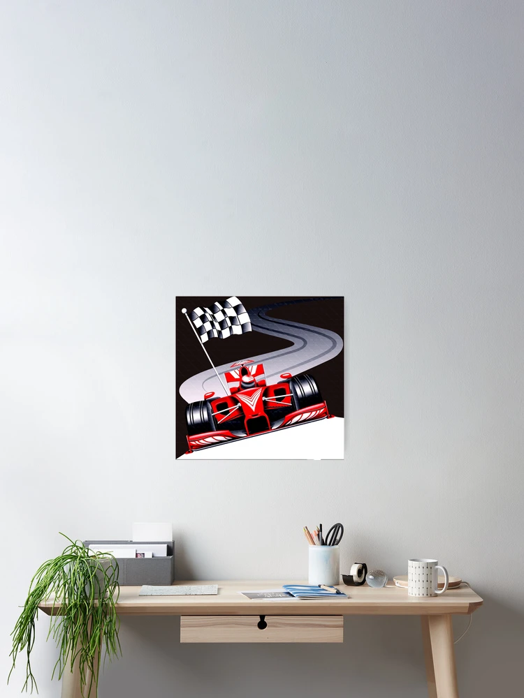 Thumbnail 2 of 3, Poster, Pit stop designed and sold by Roshan Keenoo.
