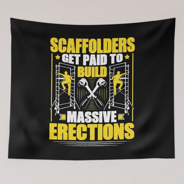 Item preview, Scaffolder Scaffolding Scaffold Builder designed and sold by Krautshirts.