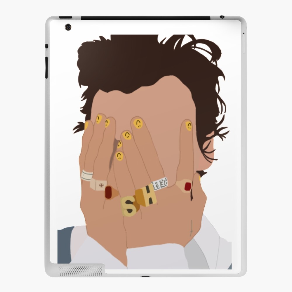 Harry Styles Hiding His Face iPad Case & Skin for Sale by sophaesthetic