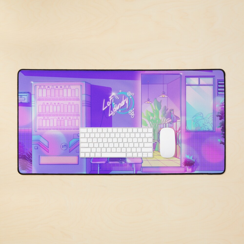 "Lofi Laundry" Mouse Pad for Sale by EloraPautrat Redbubble
