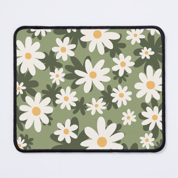 Item preview, Flower Market London, Colorful Retro Daisies Print designed and sold by enricadenicola.