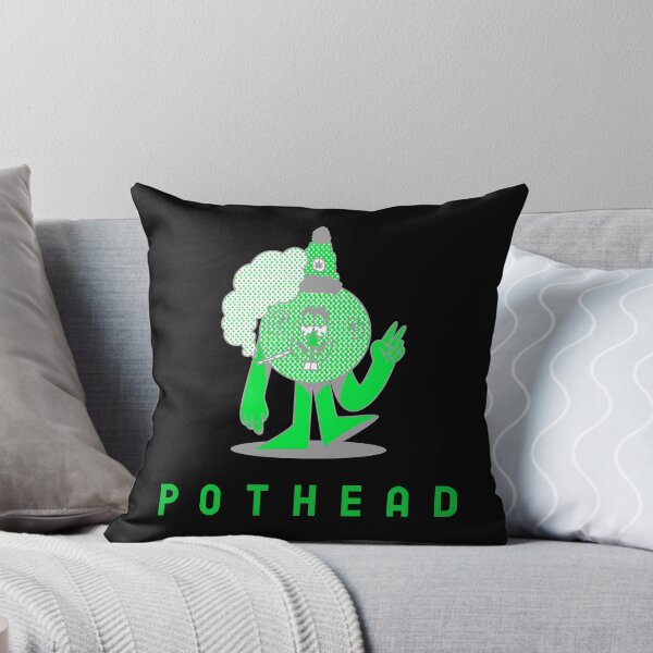 Aperçu de l'œuvre Pothead (Noir) créée et vendue par PotheadTees.
