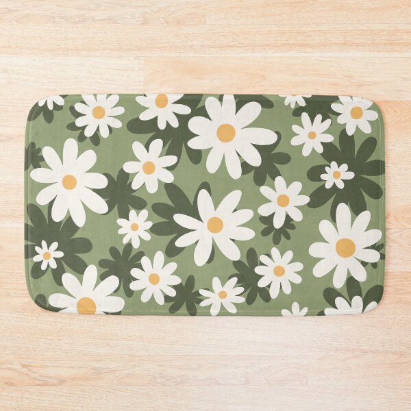 Item preview, Flower Market London, Colorful Retro Daisies Print designed and sold by enricadenicola.