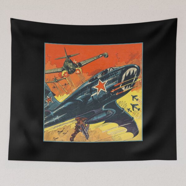Item preview, Vintage Bat Plane Aircraft Aviation Retro War Poster Aviator Gift designed and sold by TheAplus.