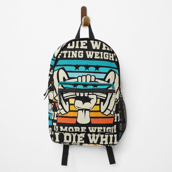 Item preview, If I Die While Lifting Weights - Funny Workout & Gym Gift designed and sold by ZacharyMarcus.