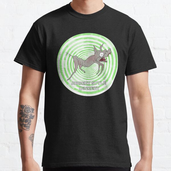Jibbery Style Oinkery Classic T-Shirt