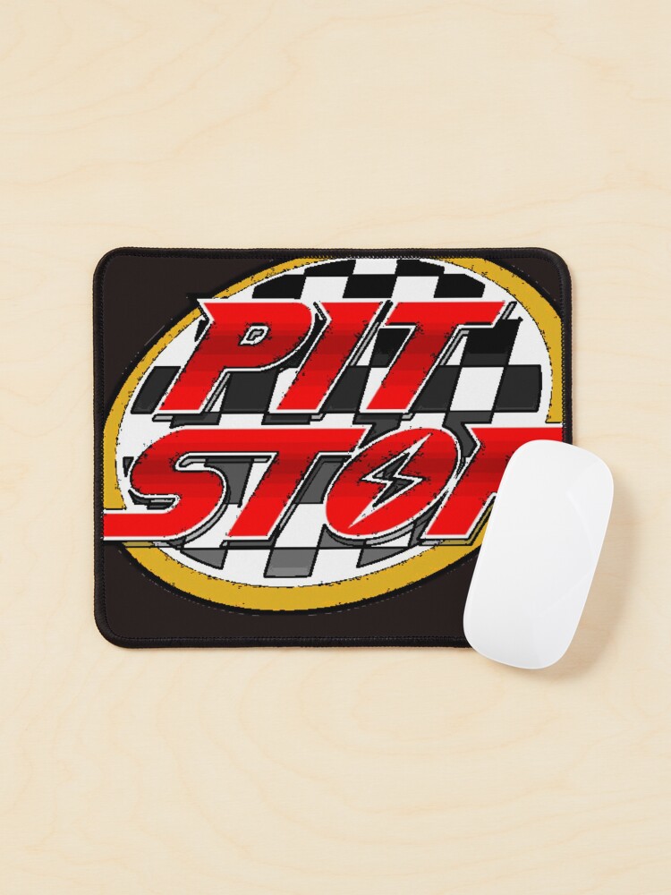 Thumbnail 1 of 5, Mouse Pad, Pit stop designed and sold by Roshankeenoo.