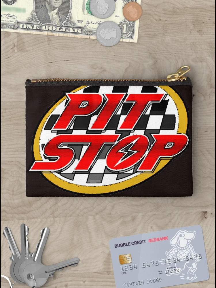 Thumbnail 3 of 4, Zipper Pouch, Pit stop designed and sold by Roshan Keenoo.