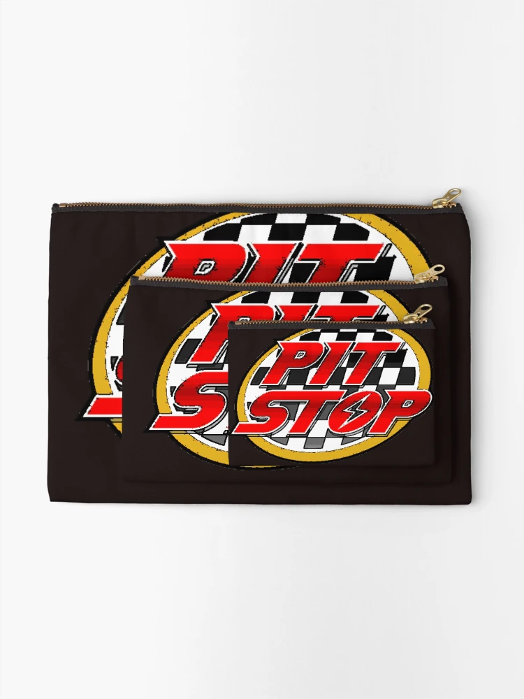Thumbnail 2 of 4, Zipper Pouch, Pit stop designed and sold by Roshan Keenoo.