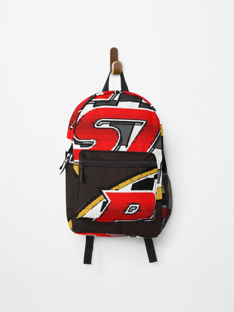 Thumbnail 1 of 3, Backpack, Pit stop designed and sold by Roshankeenoo.