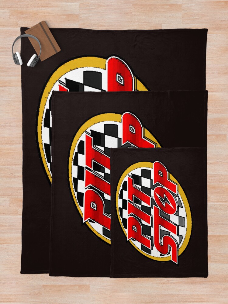 Thumbnail 5 of 6, Throw Blanket, Pit stop designed and sold by Roshankeenoo.