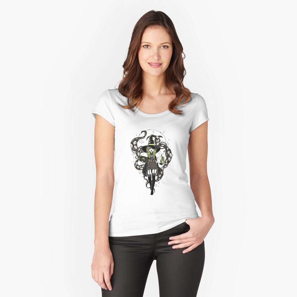 Item preview, Fitted Scoop T-Shirt designed and sold by freeminds.