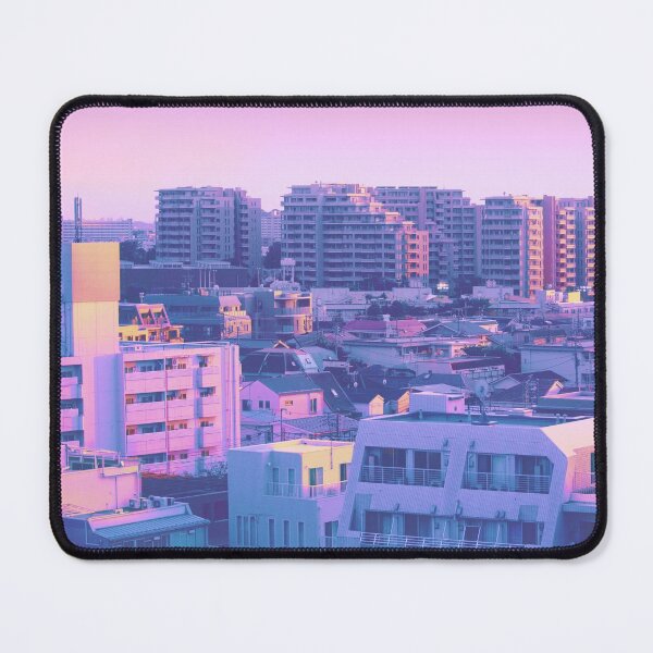 Tokyo Morning Colors Mouse Pad