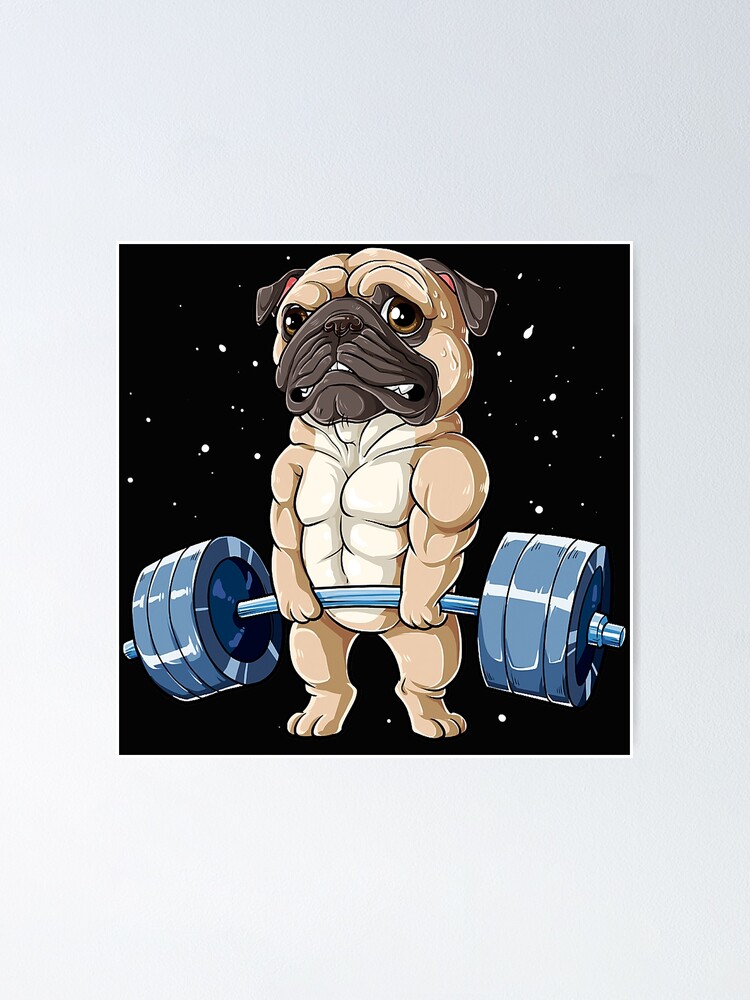Pug Weightlifting Funny Deadlift Men Fitness Gym Workout Tee T-Shirt Pug Weightlifting Funny Deadlift Men Fitness Gym Workout Tee T-Shirt