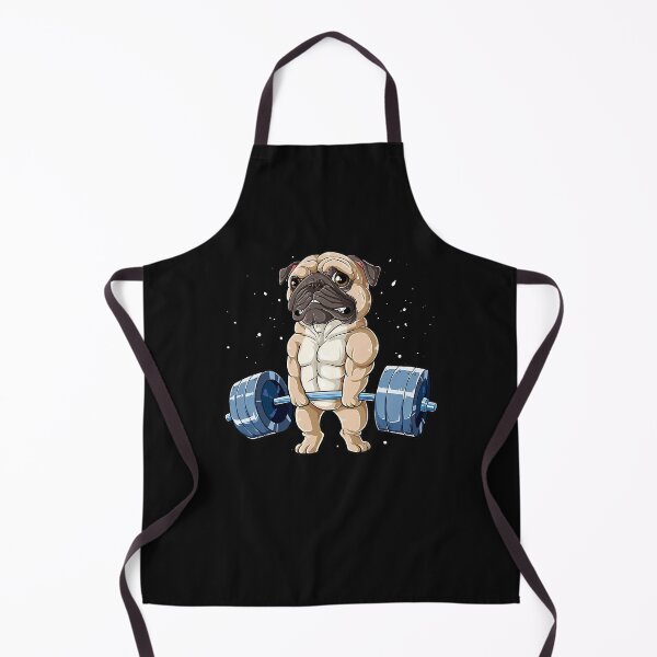 Item preview, Pug Weightlifting Funny Deadlift Men Fitness Gym Workout Tee designed and sold by ZacharyMarcus.