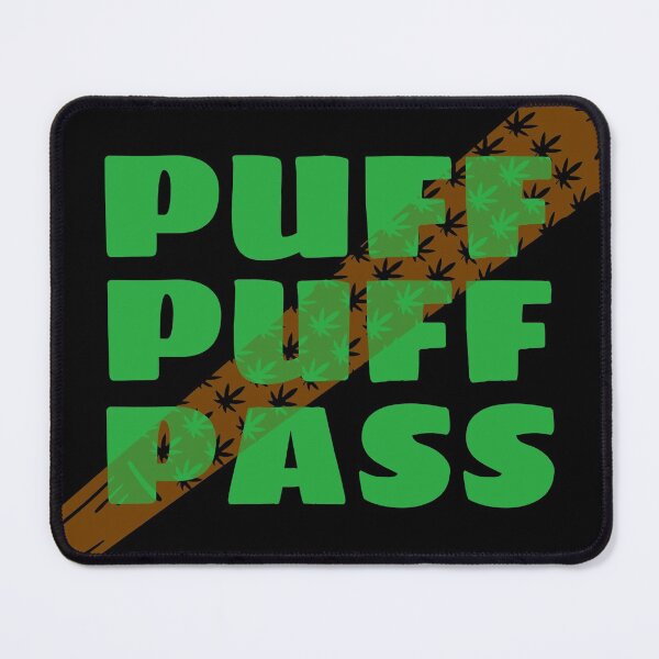 Item preview, Puff Puff Pass Pothead (Black) designed and sold by PotheadTees.