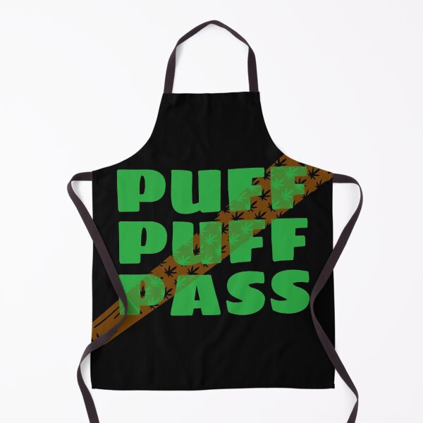 Item preview, Puff Puff Pass Pothead (Black) designed and sold by PotheadTees.