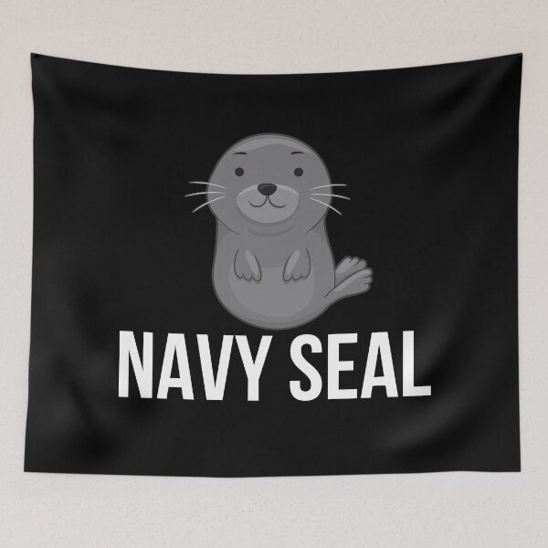 Item preview, Navy Seal | cute seal  designed and sold by DeltaWhiskey-.