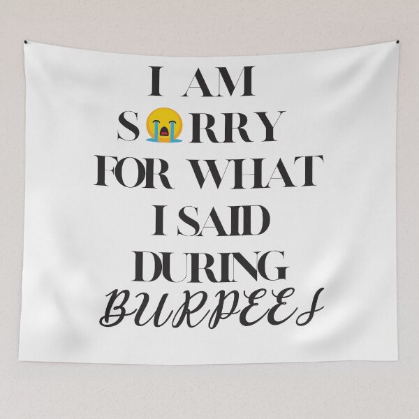 Item preview, Sorry Said Burpees designed and sold by animalstore11.