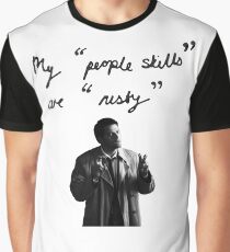 My "people skills" are "rusty" Graphic T-Shirt