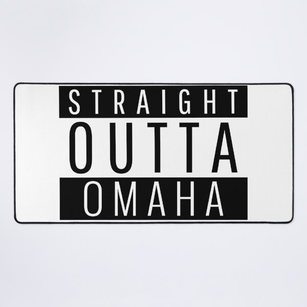 Item preview, Straight Outta Omaha Nebraska  designed and sold by Teelogic.