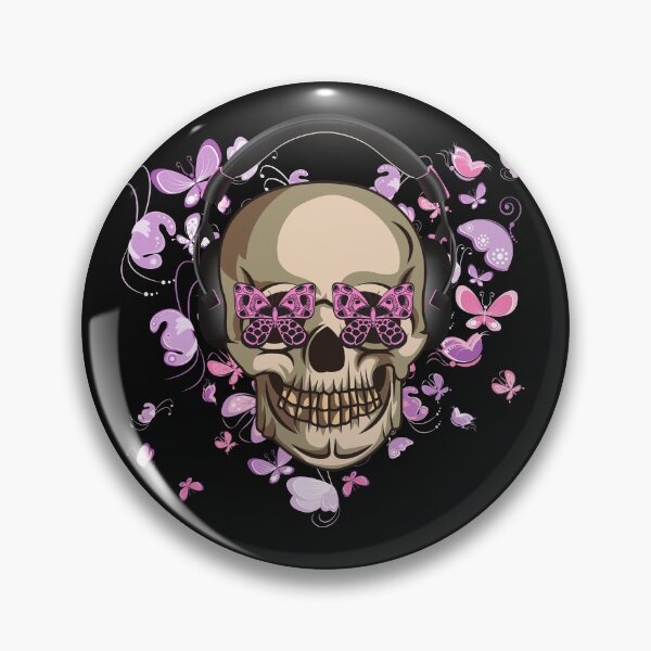 Item preview, Halloween skull designed and sold by Hoetoons.