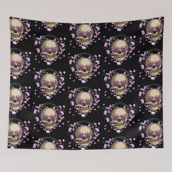 Item preview, Halloween skull  designed and sold by Hoetoons.