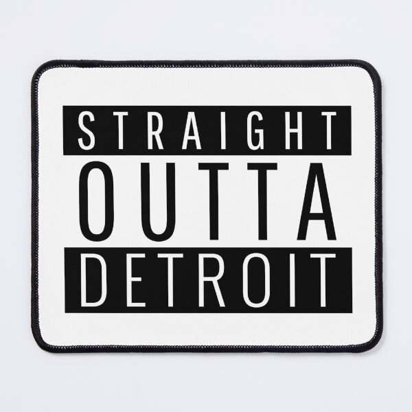 Item preview, Straight Outta Detroit Michigan  designed and sold by Teelogic.