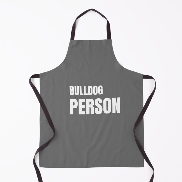 Item preview, Bulldog Person -Text Design in White designed and sold by katiekendall.