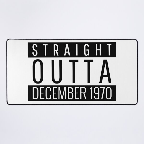 Item preview, Straight Outta December 1970  designed and sold by Teelogic.