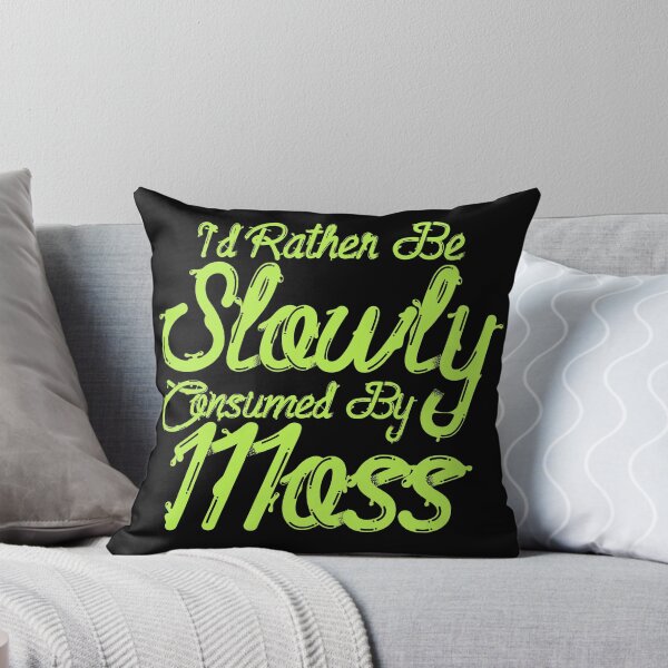 Item preview, I'd Rather Be Slowly Consumed By Moss, Funny sticker for bumper Sticker designed and sold by creativitygood.