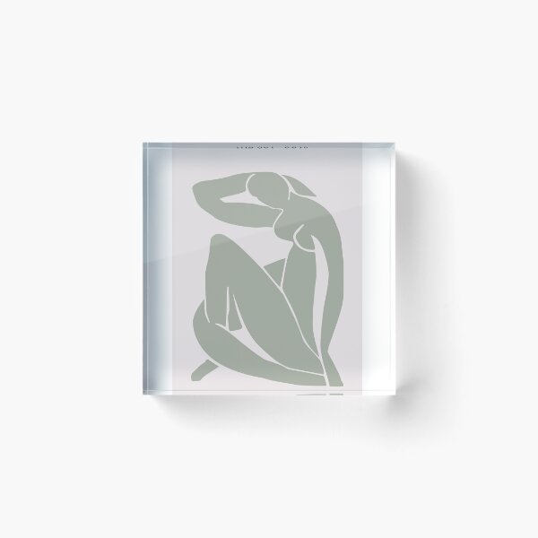 Item preview, Henri Matisse neutral color aesthetic art, abstract nude woman designed and sold by shreya ranjan.